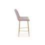 Барный стул Челси латте (zd 290) / золотой np