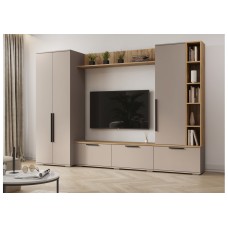 Готовая гостиная Филеста кашемир / дуб вотан комплектация 1