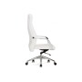 Офисное кресло Sarabi white / satin chrome