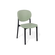 Пластиковый стул Sheffilton SHT-S180 Зеленый/черный