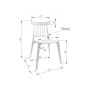 Пластиковый стул Sheffilton SHT-S108-P белый