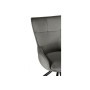 Стул на металлокаркасе Chicago light gray / black