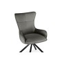 Стул на металлокаркасе Chicago light gray / black