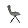 Стул на металлокаркасе Chicago light gray / black