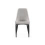 Стул на металлокаркасе Kora black / gray