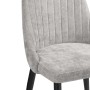 Стул на металлокаркасе Kora black / gray