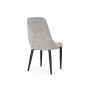 Стул на металлокаркасе Kora black / gray