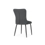 Стул на металлокаркасе Lado gray / black