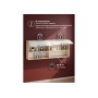 Готовая гостиная Алетра дуб крафт серый / глянец белый комплектация 2