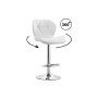 Барный стул Trio white / chrome