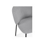 Стул на металлокаркасе Рикко серый (81 cloud) / черный