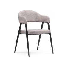 Стул на металлокаркасе Twin gray / black