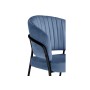 Стул на металлокаркасе Лео синий Brendy Classic Blue 08 / черный