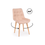 Стул деревянный Челси 360 бежевый (zd 210) / светлое дерево np