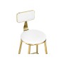 Барный стул Persi white / gold