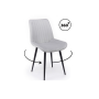Стул на металлокаркасе Седа 360 светло-серый (zd 960) / черный np