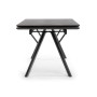 Керамический стол Ворен 180(240)x90 nero markina / черный
