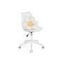Офисное кресло Kolin с подушкой clear / white
