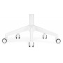 Офисное кресло Kolin с подушкой clear / white
