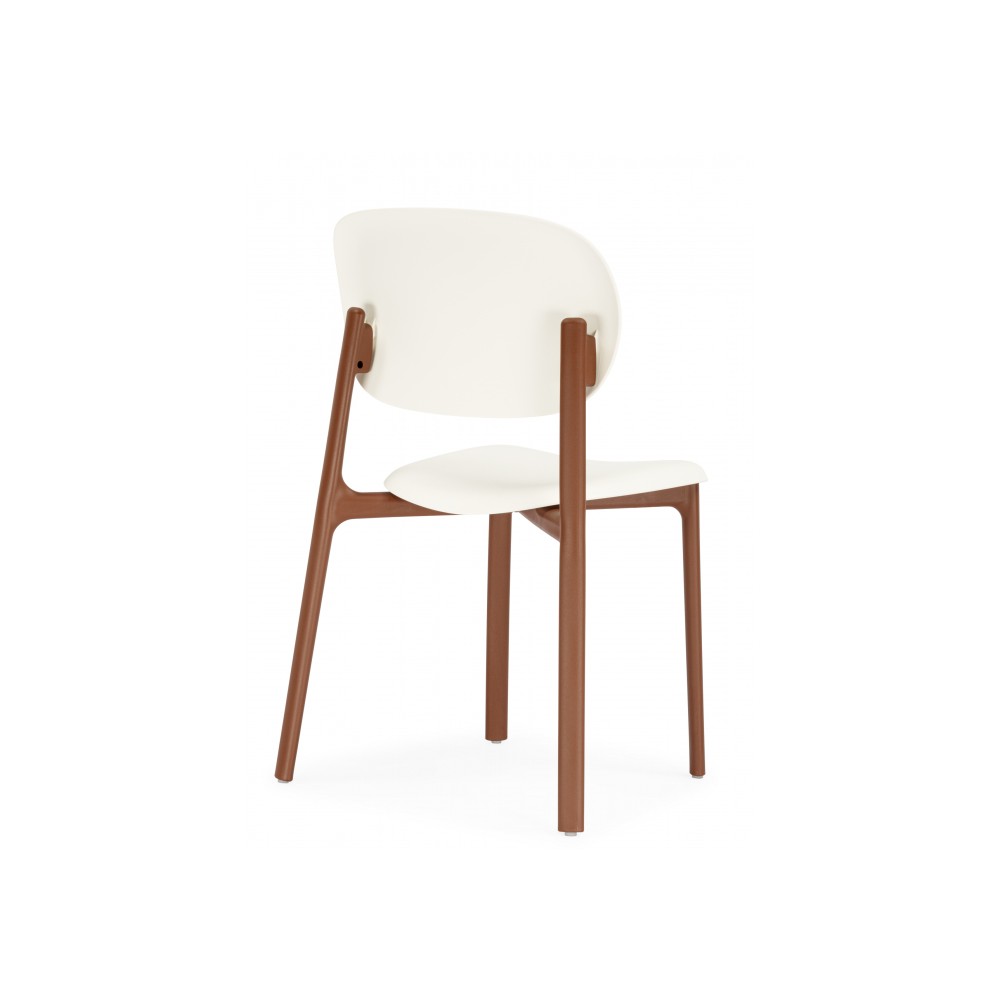Пластиковый стул Mokka brown / milky Пластиковый стул Mokka brown / milky
