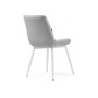 Стул на металлокаркасе Бриджеш velutto 52 / белый