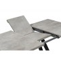 Стол деревянный Keon T32 116(155,5)х77 раздвижной цемент / черный