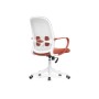 Компьютерное кресло Bust gray / red / white