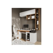 Корпусная мебель Модена комплектация 2 белый / дуб вотан