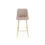 Барный стул Дани Мини бежевый (zd 210) / золотой np