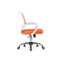 Компьютерное кресло Ergoplus orange  / white