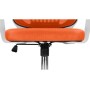 Компьютерное кресло Ergoplus orange  / white
