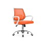 Компьютерное кресло Ergoplus orange  / white