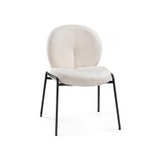 Стул на металлокаркасе Kalipso 1 white / black
