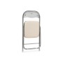Стул на металлокаркасе Fold 1 складной beige / chrome