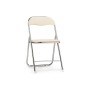 Стул на металлокаркасе Fold 1 складной beige / chrome