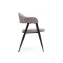 Стул на металлокаркасе Twin gray / black
