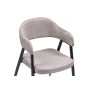 Стул на металлокаркасе Twin gray / black