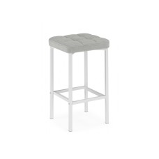 Барный стул Лофт мадера 20 / белый матовый