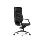 Офисное кресло Isida black / satin chrome