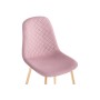 Стул на металлокаркасе Dabl light purple/ gold