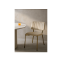 Стул на металлокаркасе Armond beige / gold Стул на металлокаркасе Armond beige / gold
