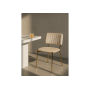 Стул на металлокаркасе Armond beige / gold Стул на металлокаркасе Armond beige / gold