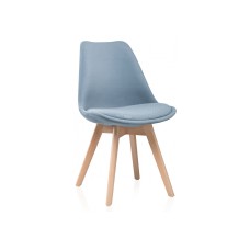 Стул деревянный Bonuss light blue / wood