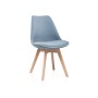 Стул деревянный Bonuss light blue / wood