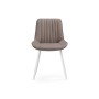 Стул на металлокаркасе Седа К латте / белый