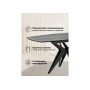 Керамический стол Риполь 140(180)х80 larka grey / черный