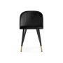 Обеденная группа Миано black / gold