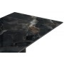Керамический стол Монерон 200(260)х100х77 black paradise / черный