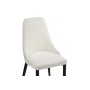 Стул на металлокаркасе Kora white / black