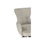 Стул на металлокаркасе Atlanta beige / black крутящийся